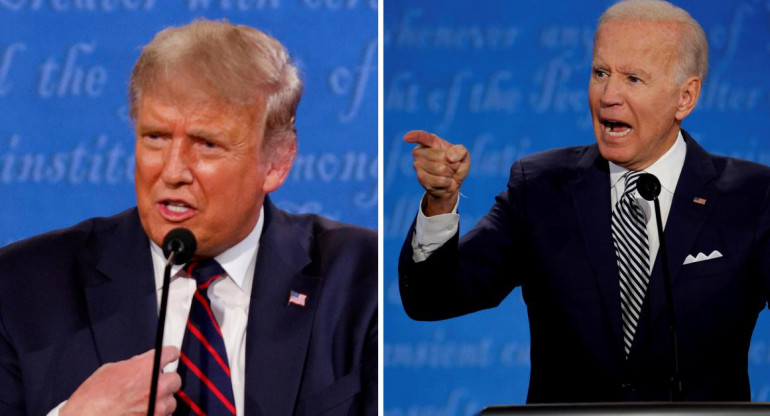 Debate entre Trump y Biden, Elecciones en Estados Unidos, 30 de septiembre, REUTERS	