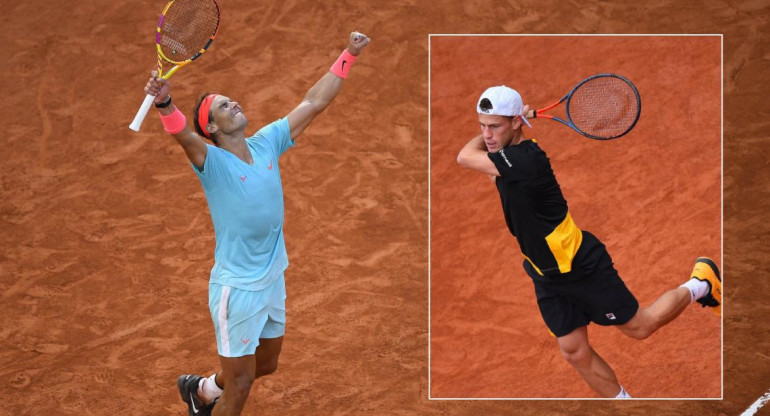 Rafael Nadal y Diego Schwartzman, Roland Garros, NA