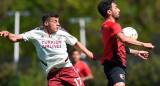 Newells venció a River con dos goles de Scocco en amistoso en Ezeiza, Prensa River