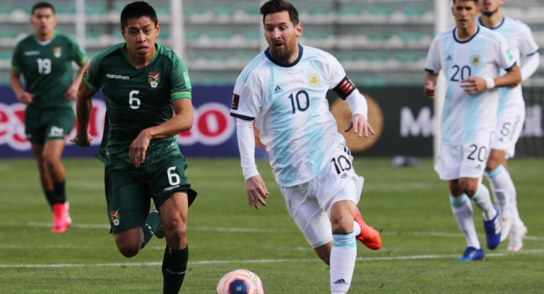 Eliminatorias Qatar 2022, Bolivia vs Argentina, Selección Bolivia, Selección Argentina, Messi, REUTERS