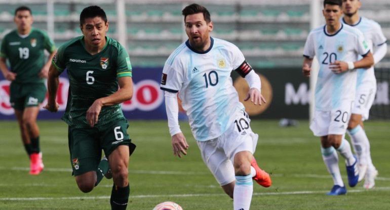 Eliminatorias Qatar 2022, Bolivia vs Argentina, Selección Bolivia, Selección Argentina, Messi, REUTERS