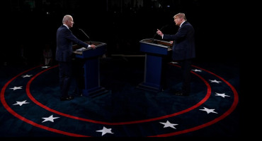 Joe Biden vs Donald Trump, Elecciones Estados Unidos, debate candidatos a presidente, REUTERS