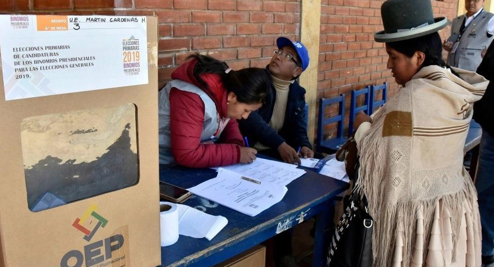 Elecciones en Bolivia