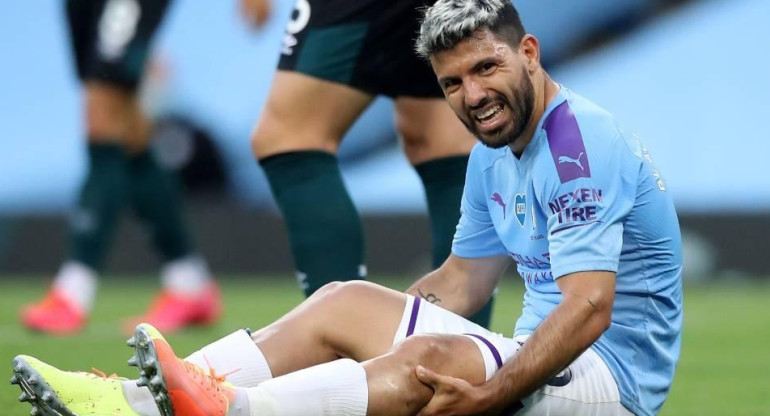 Kun Agüero lesionado