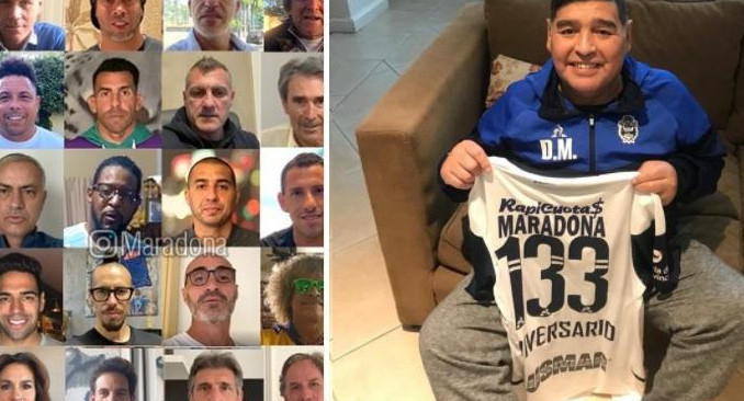 Famosos del deporte en el saludo por los 60 años de Diego Maradona, INSTAGRAM