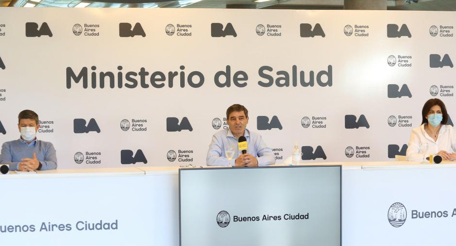 Fernán Quirós, Coronavirus en Argentina, ministerio de salud porteño, NA