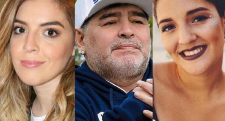 Tenso cruce entre Jana y Dalma Maradona