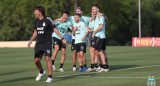 Entrenamiento selección argentina. AFA