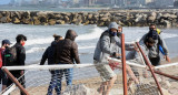 Protestas en Mar del Plata en defensa de la playa pública