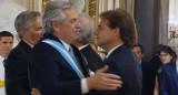 Alberto Fernández y Lacalle Pou