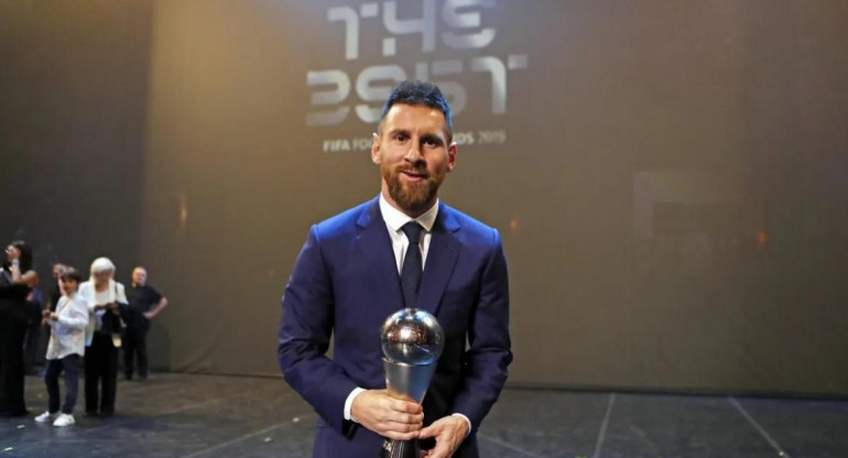Messi premio The Best