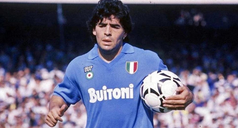 Diego Maradona en el Nápoles