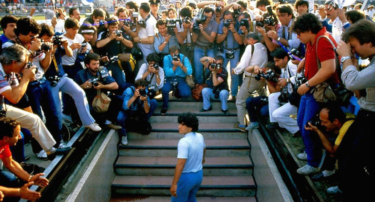 Diego Maradona en Napoli
