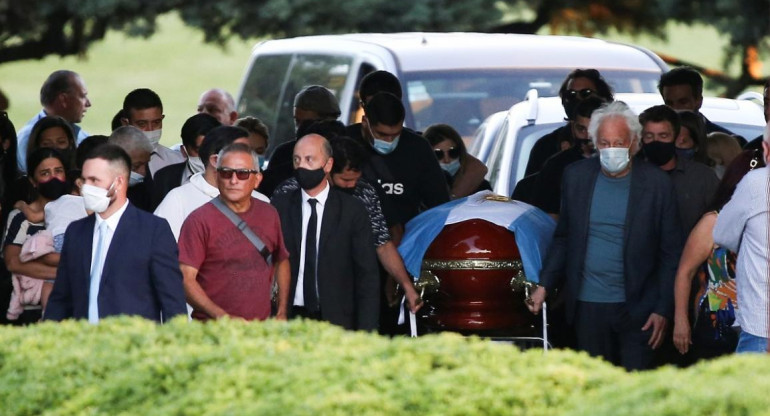 Despedida Maradona Cementerio, Reuters.