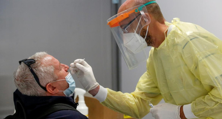 Coronavirus, pandemia, testeos, Foto Reuters