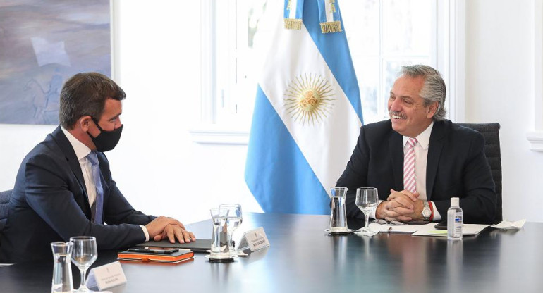 Alberto Fernández, presidente de Argentina, directivos de Ford, Foto NA