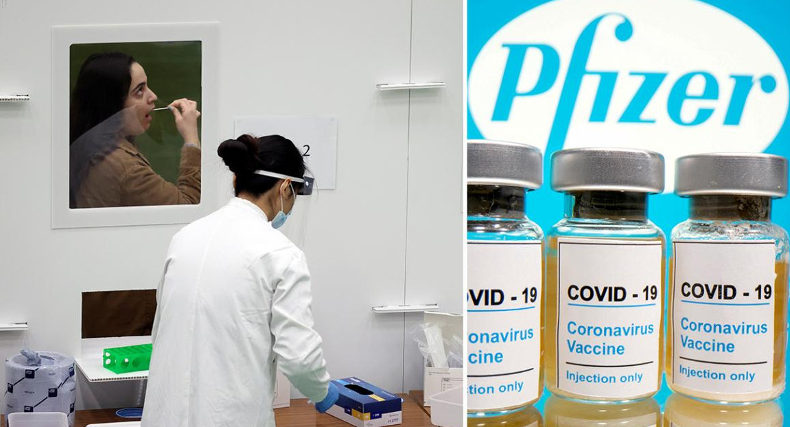 Coronavirus, vacuna, Reino Unido, Pfizer, Foto Reuters