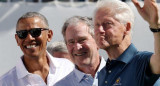 Barack Obama, George W. Bush y Bill Clinton