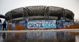 Estadio Diego Armando Maradona, Nápoli, fútbol italiano, Reuters