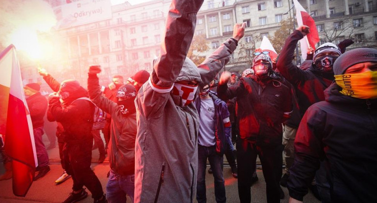 Manifestaciones en Polonia, marcha, Foto Reuters