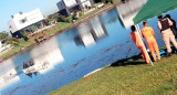 Buscan a joven que cayó a un lago en country de Escobar