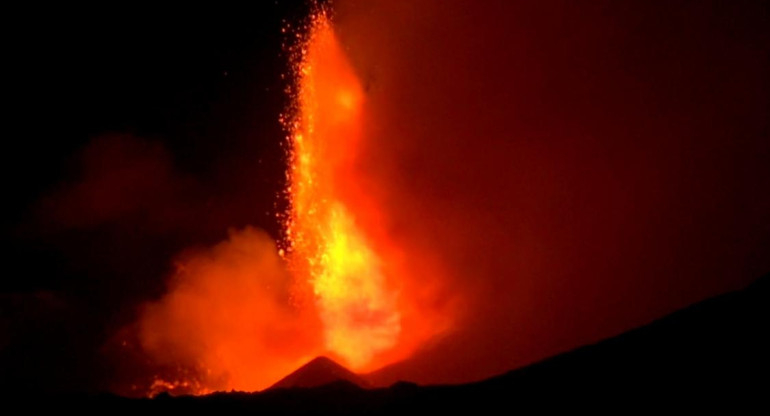 Volcán Etna, REUTERS