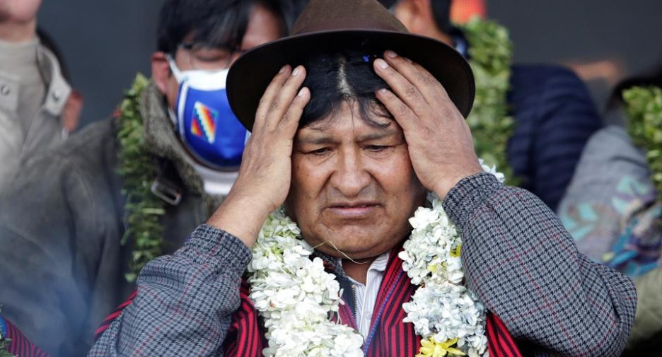 Evo Morales, Reuters.