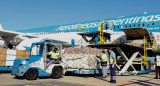 Aerolíneas Argentinas, preparativo de vuelo, Foto NA