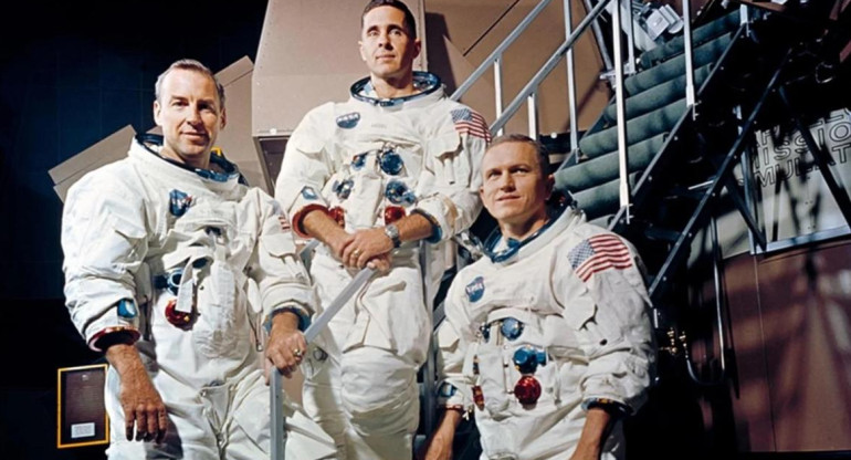 Apolo 8, la primera tripulación en viajar a la Luna