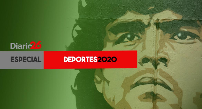Anuario 2020 Deportes, noticias deportivas, Diego Maradona, Diario 26	