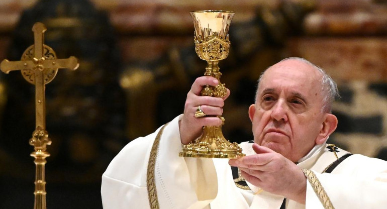 Papa Francisco en Misa de Gallo, REUTERS