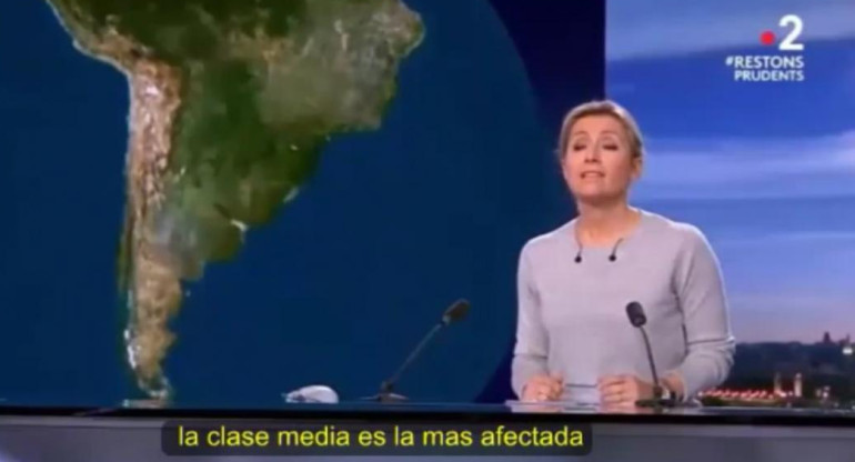 Informe de la TV francesa sobre la crisis económica en Argentina