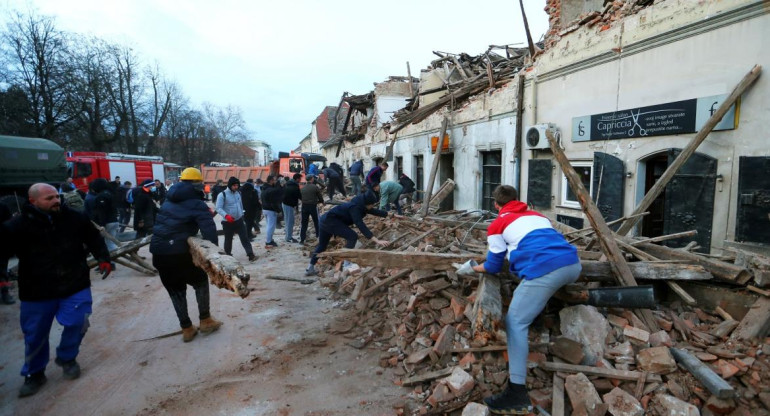 Terremoto en Croacia, REUTERS
