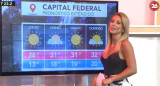 Sol Perez pronostico del tiempo en Canal 26
