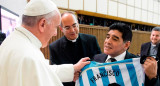 Papa Francisco y Diego Maradona