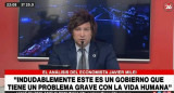 Javier Milei en Canal 26