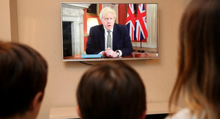Boris Johnson, primer ministro de Gran Bretaña, Foto: Reuters