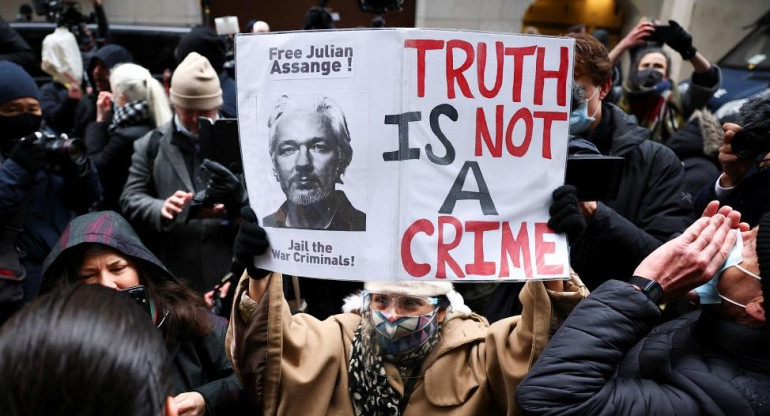Julian Assange, pedido de asilo, Foto Reuters
