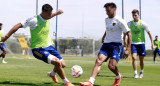 Boca Juniors. entrenanamiento. NA