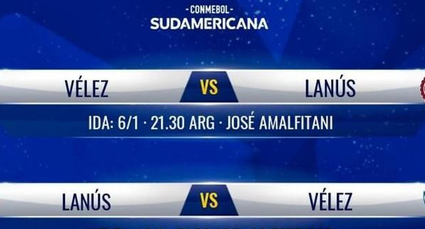 Vélez vs Lanús Copa Sudamericana