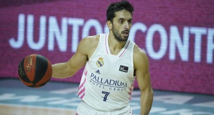 Facu Campazzo, su paso por el Real Madrid. Foto: