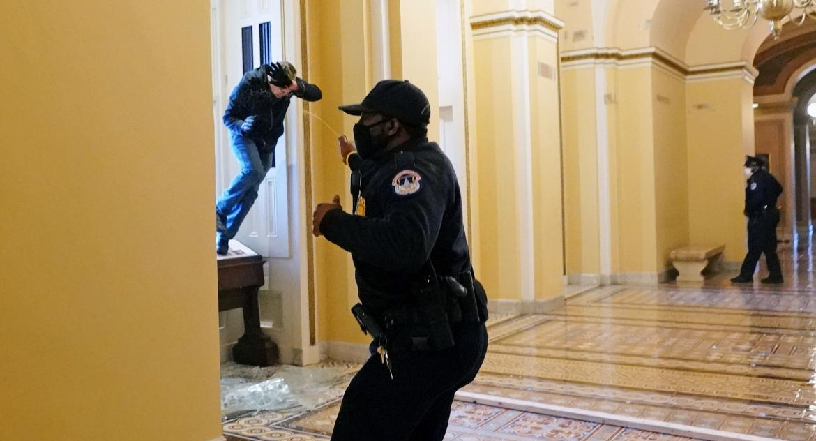 Partidarios de Trump ingresaron al Capitolio de Estados Unidos, REUTERS