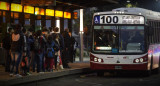 Colectivos, pasajeros, transporte público, foto NA