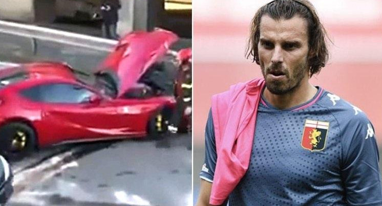 Futbolista dejó la Ferrari en el lavadero y se la devolvieron chocada