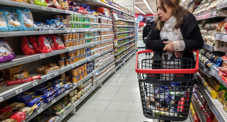 Inflación, supermercado, consumo, NA