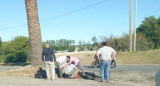 Luis Lacalle Pou asistió a motociclista que sufrió un accidente de tránsito