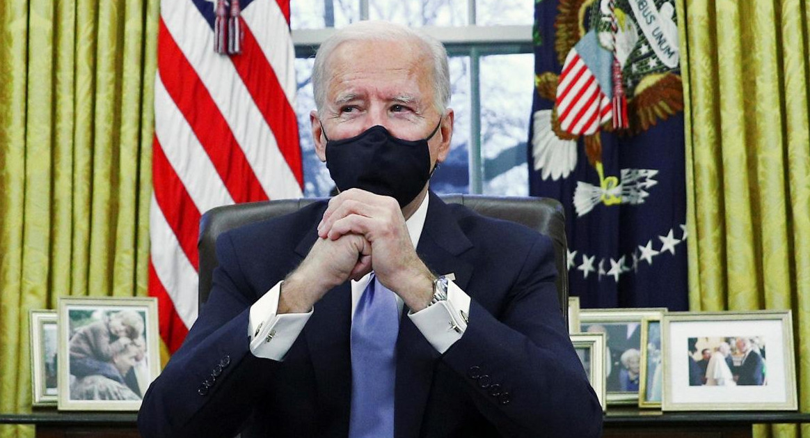 Joe Biden en la Casa Blanca, REUTERS