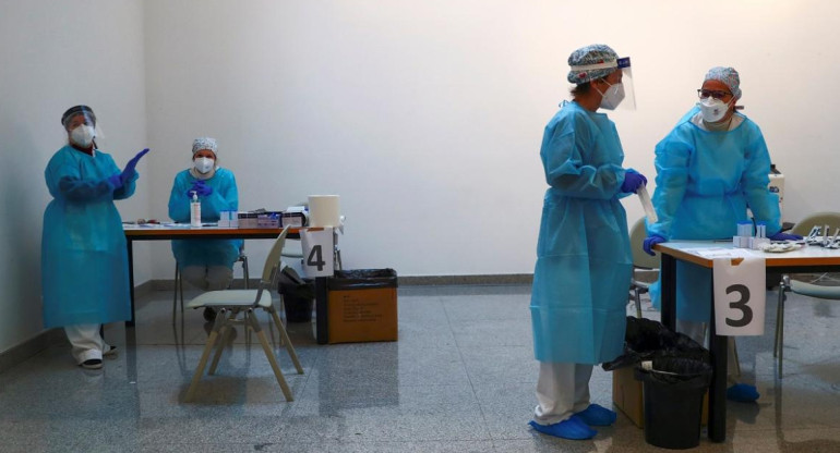 Coronavirus, pandemia, España, personal de Salud, Reuters	