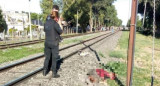 Mujer arrojada por su marido a las vías de tren, Foto: Infocielo