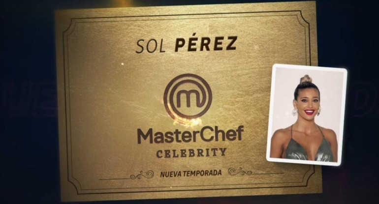 Sol Pérez, MasterChef Celebrity